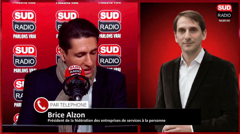 Brice Alzon interviewé par Maxime Lledo sur SudRadio